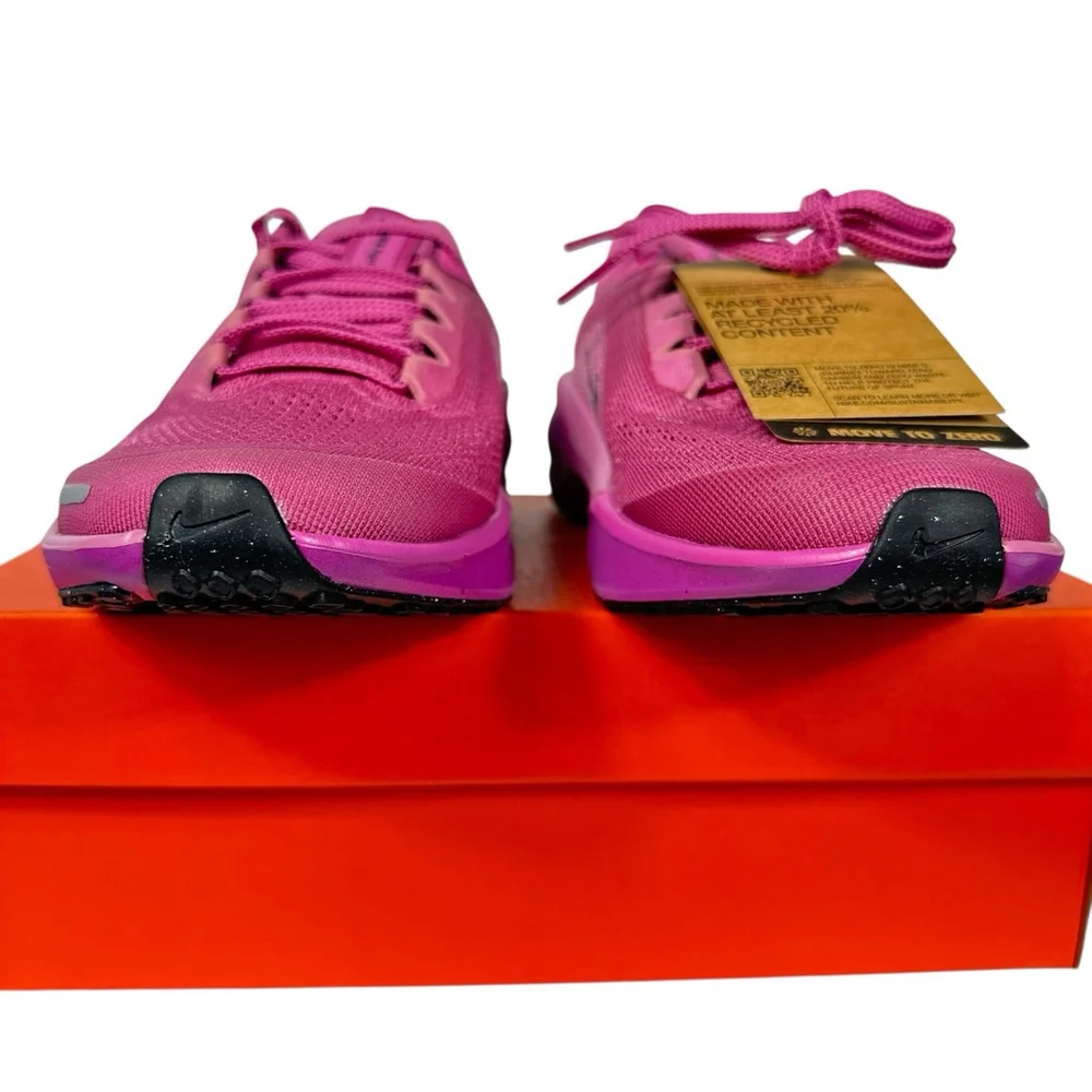 Nike Air Zoom Pegasus 41 Running Athletic Sneakers Cosmic Fuchsia Youth 5.5